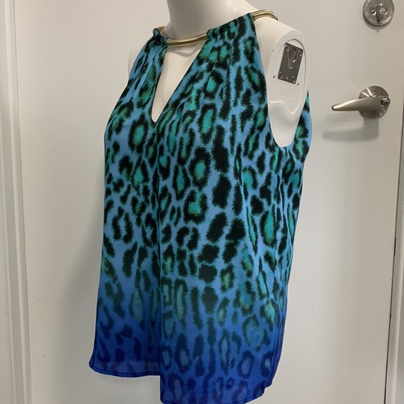 GUESS BY MARCIANO cobalt blue Leppard outfit - Picture 6 of 14